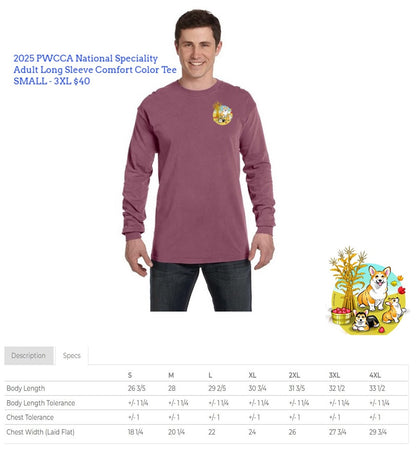 W&M: NS Logo Adult Heavyweight Long Sleeve T-Shirt (2025)