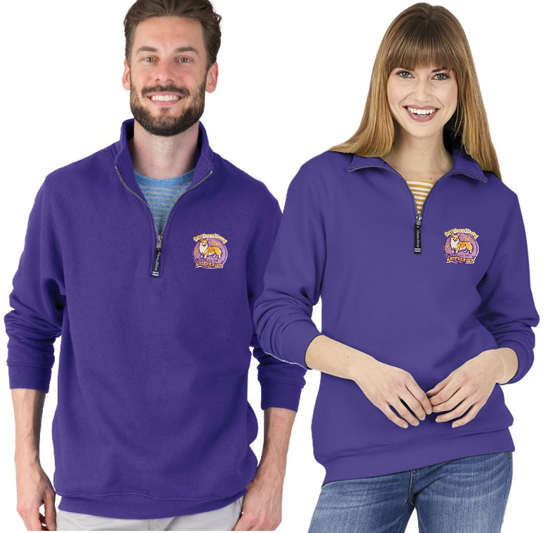 W&M: NS Embroidered Logo Adult Unisex Quarter Zip Sweater (2026)